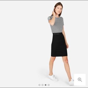 Everlane Stretch Ponte Tube Skirt